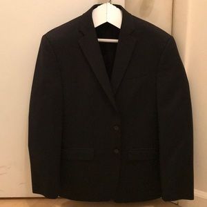 Calvin Klein Black pinstriped men’s suit